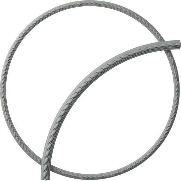 Ekena Millwork 50-in. OD x 47-in. ID x 1 1/2-in. W x 3/4-in. P Medway Ceiling Ring Kit CRK25ME - main